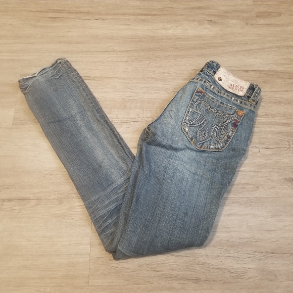 Mek denim women's zanzibar cigarette distressed jeans - Picture 15 of 16